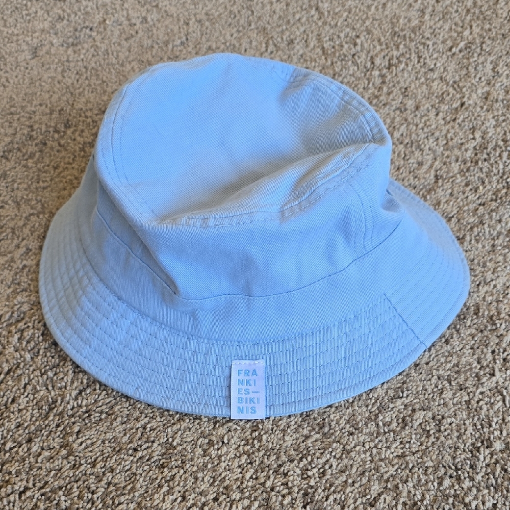 Frankie's Bikinis Sky Blue Bucket Hat